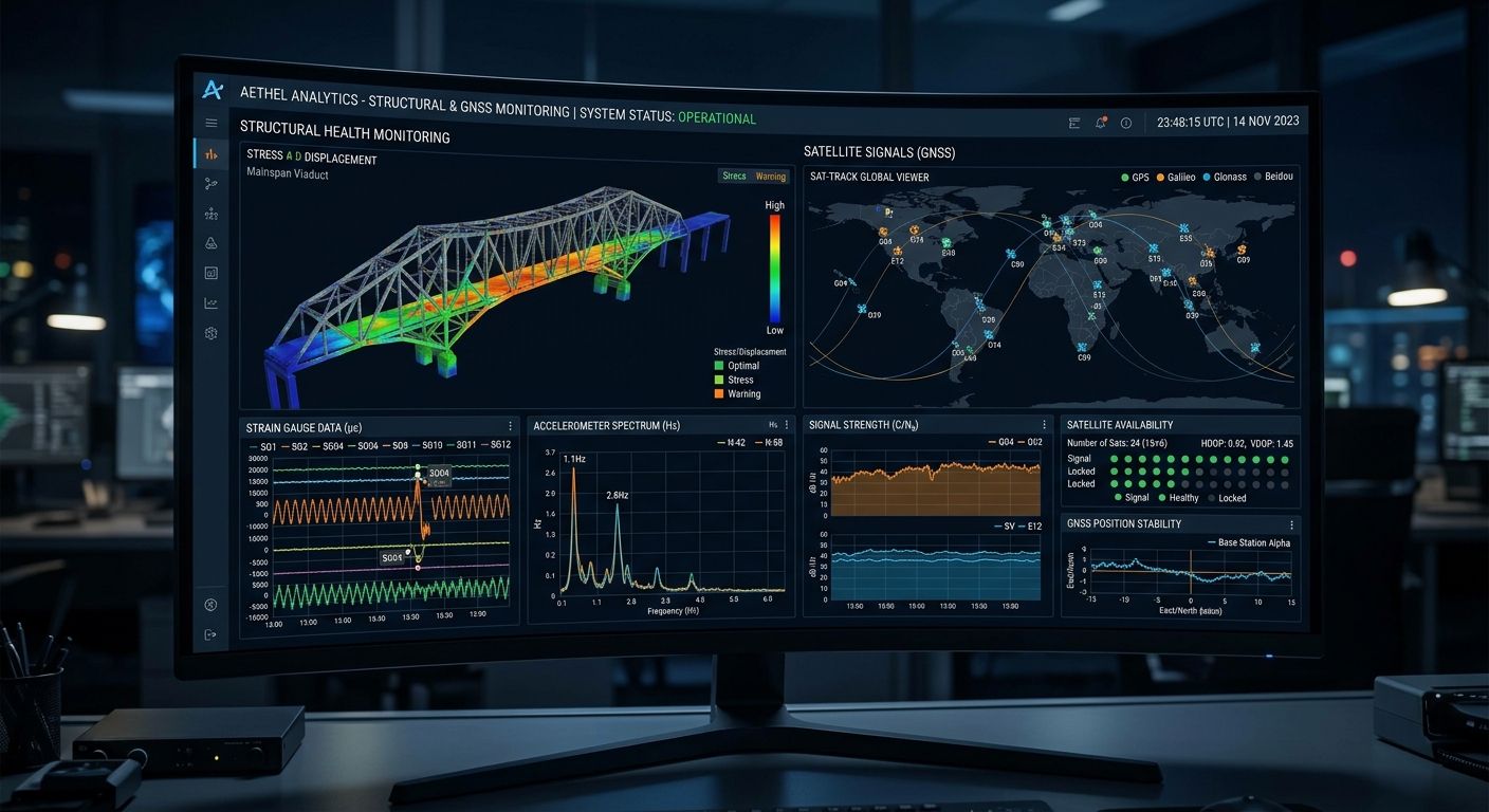 Structure IQ platform overview screens